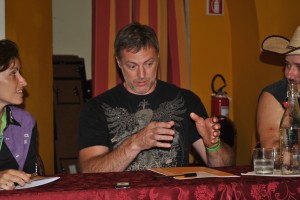 Darryl Worley in conferenza stampa (Foto Massimo Annibale)