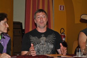 Darryl Worley in conferenza stampa (Foto Massimo Annibale)